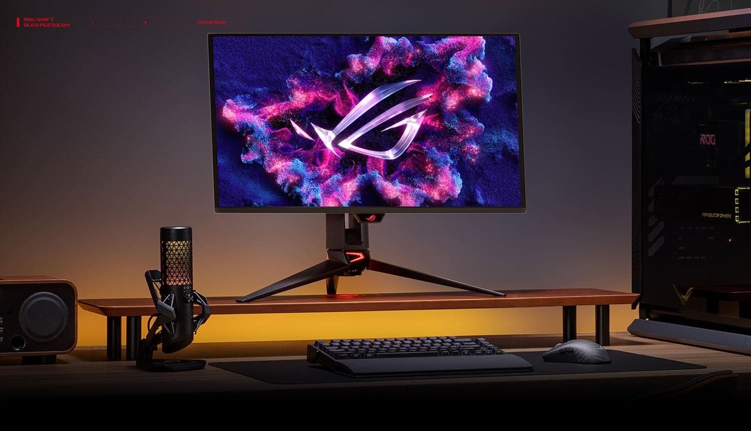 asus-rog-swift-oled-pg27ucdm-gaming-monitoru-teqdim-edilib